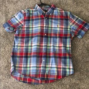 Ralph Lauren Slim Fit Button-Up Short Sleeve (XL)